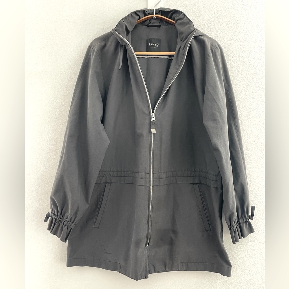 Sanyo New York Unlined Jacket, Charcoal Grey Sz S